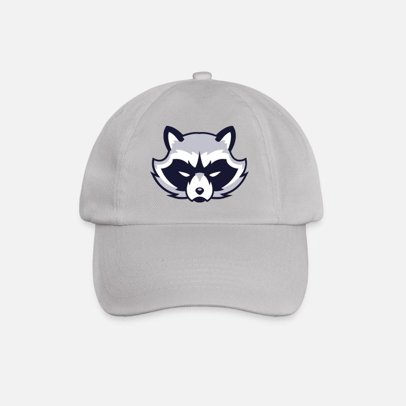 Racoon - Baseballkappe - Grau