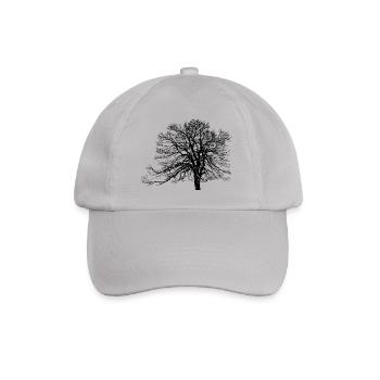 Tree - Nature - Baseball Cap - grey - Front