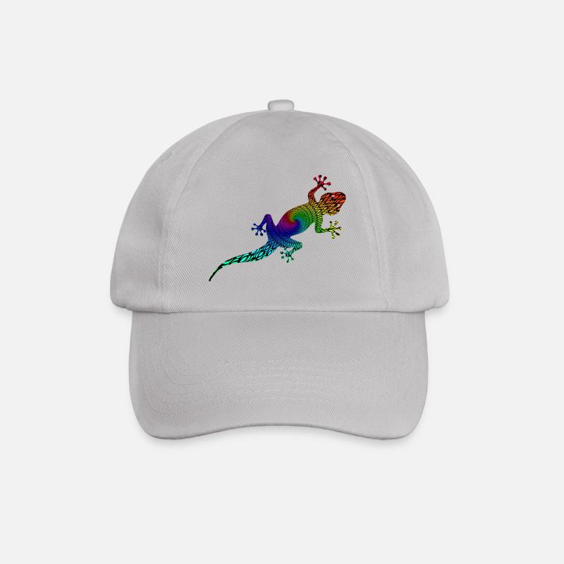 gecko - Baseball Cap - grey