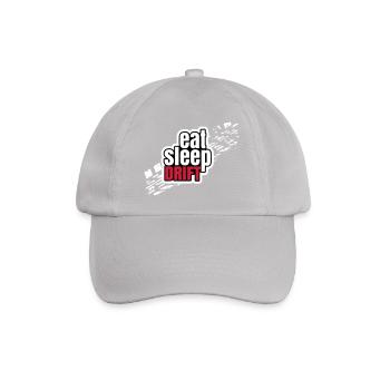 Eat Sleep Drift - Baseballkappe - Grau - Vorne