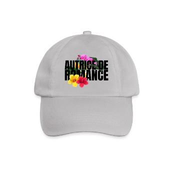 Author of Romance Flowers - Baseball Cap - grey - Front