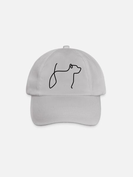 West Higland Terrier - Baseballkappe - Grau