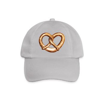 Bretzel en forme de cœur - Casquette classique - bruyère - Devant