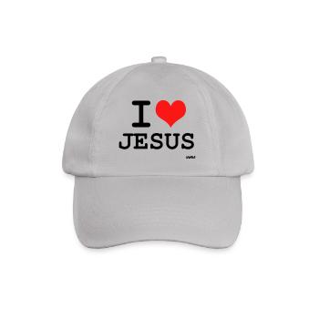 i love Jesus - couleurs personnalisables - Casquette classique - bruyère - Devant