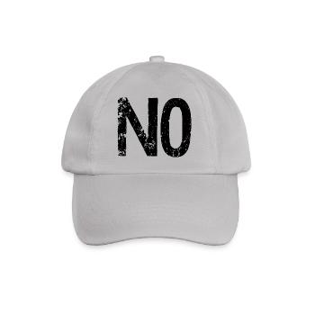 NO - Baseballkappe - Grau - Vorne