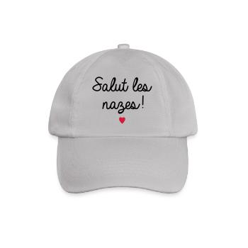 salut les nazes - Casquette classique - bruyère - Devant