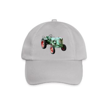 Guldner tractor - Baseball Cap - grey - Front