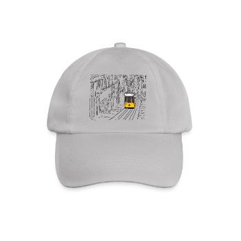 Lisbon tram - Baseball Cap - grey - Front
