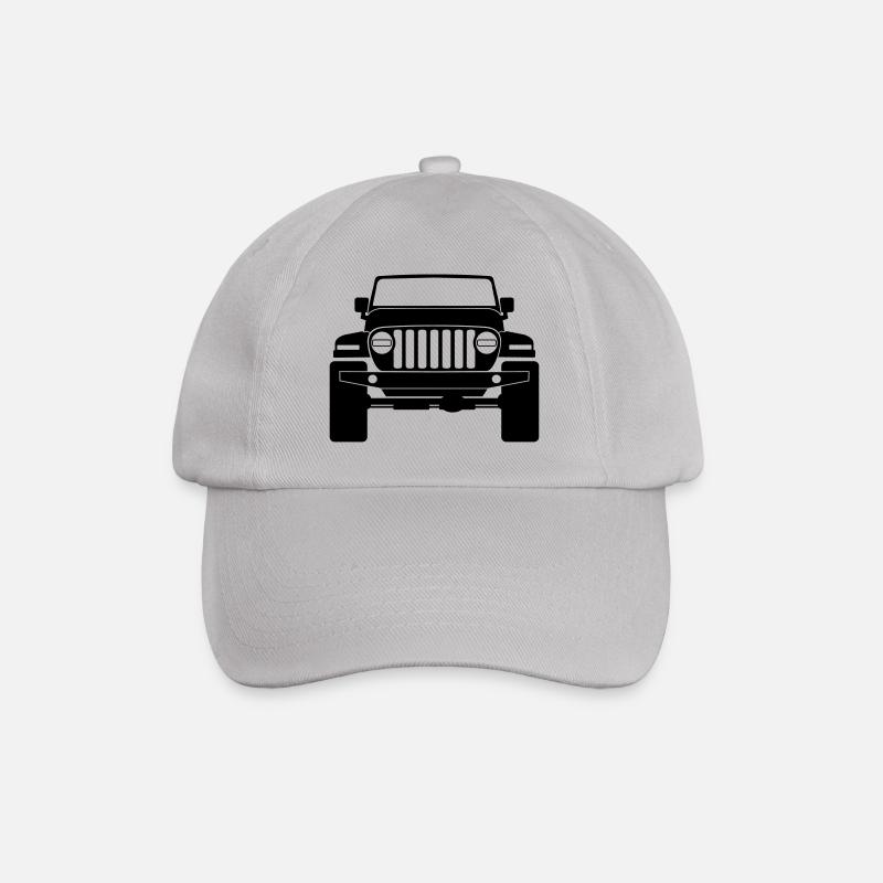 Jeep Wrangler JL - Baseballkappe - Grau