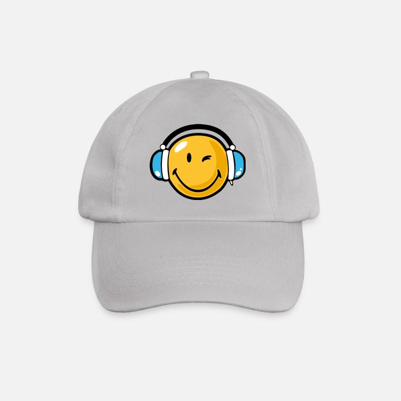 Smiley headphones - Casquette classique - bruyère
