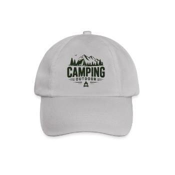 Camping, tente d’aventure en plein air en montagne - Casquette classique - bruyère - Devant