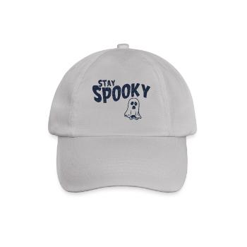 Stay Spooky Halloween Ghost - Baseball Cap - grey - Front