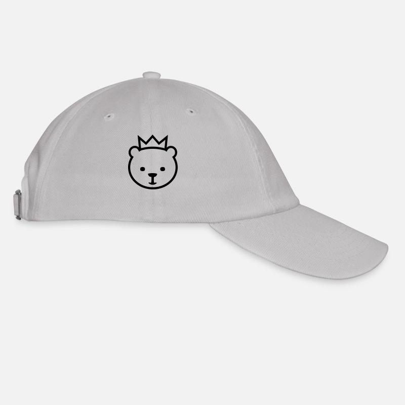 Berliner Bär - Baseballkappe - Grau