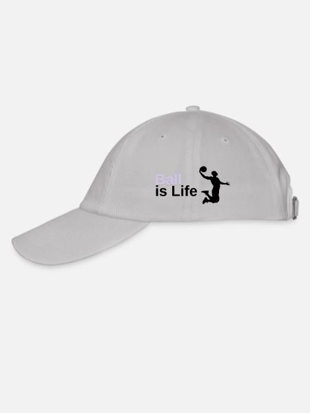 basketball - Swish - Baseballkappe - Grau