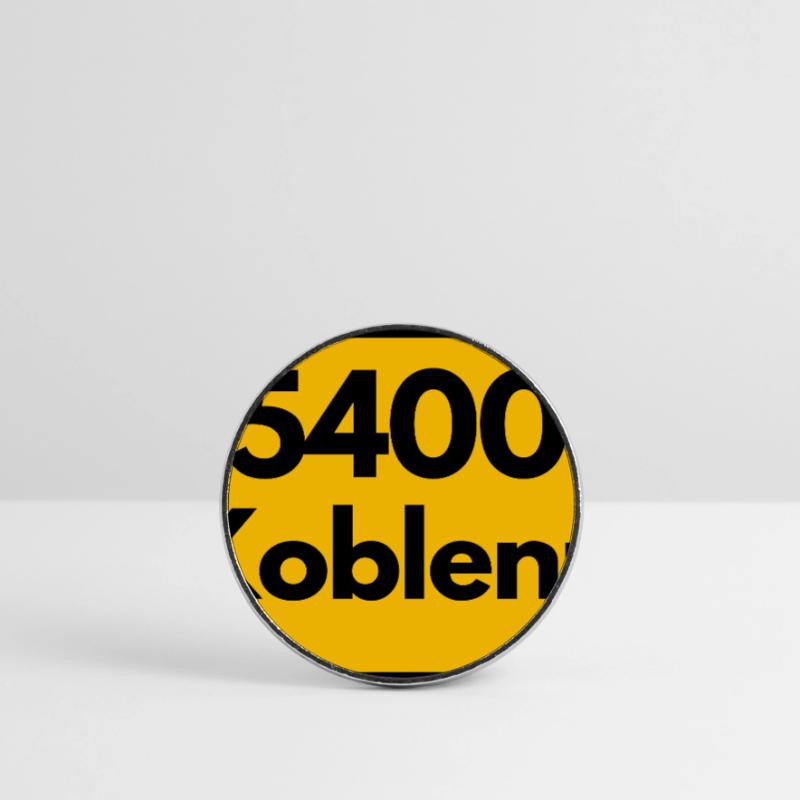 OLD POSTCODE POSTCODE RETRO 5400 KOBLENZ GERMAN Round  fridge magnet