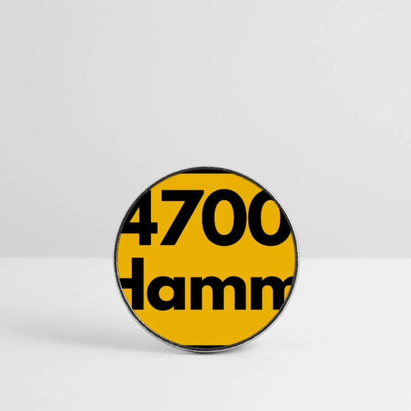 OLD POSTCODE POSTCODE RETRO 4700 HAMM - MAXIMARE Round  fridge magnet