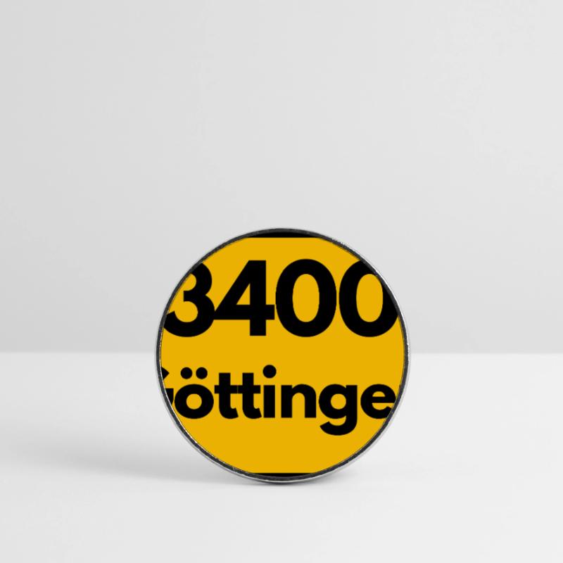 OLD POSTCODE POSTCODE RETRO 3400 GÖTTINGEN UNISTAD Round  fridge magnet