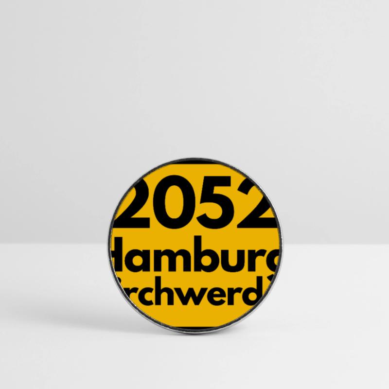 OLD POSTCODE POSTCODE 2053 HAMBURG KIRCHWERDER Round  fridge magnet