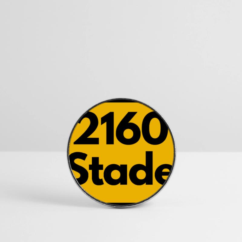 OLD POSTCODE POSTCODE RETRO 2160 STADE HANSEHAFEN Round  fridge magnet