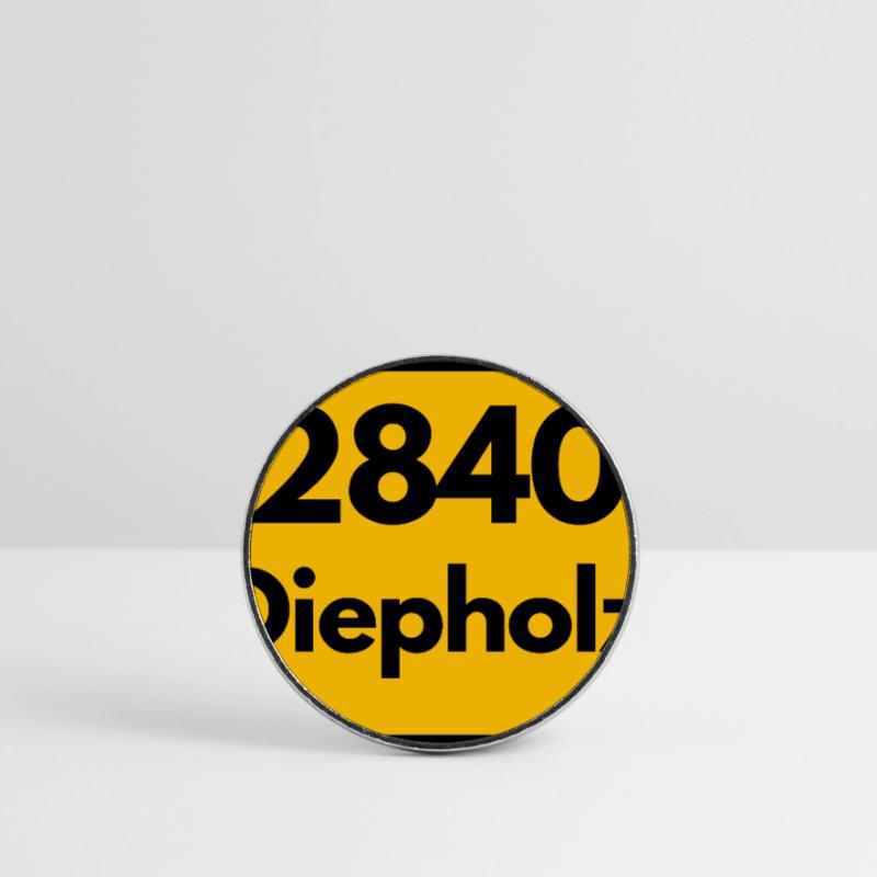 OLD POSTCODE POSTCODE RETRO 2840 DIEPHOLZ – HANSEB Round  fridge magnet