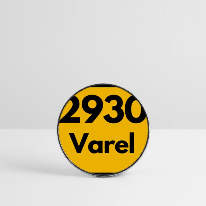 OLD POSTCODE POSTCODE RETRO 2930 VAREL MEER & MÜHLE Round  fridge magnet