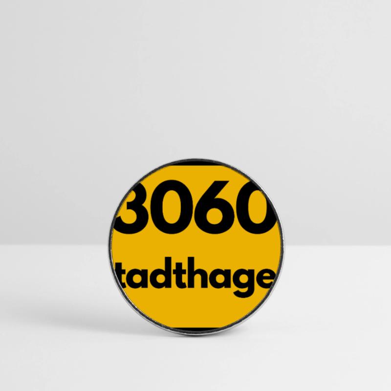 OLD POSTCODE POSTCODE RETRO 3060 STADTHAGEN WESER Round  fridge magnet
