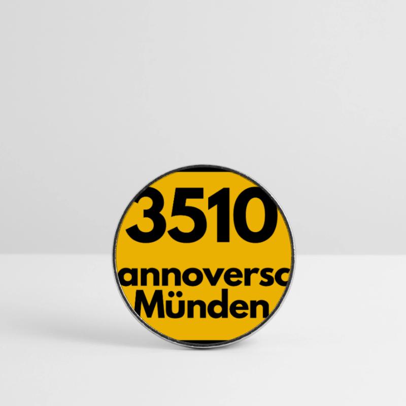 OLD POSTCODE ZIP CODE 3510 HANNOVERSCH MÜNDEN HANN Round  fridge magnet