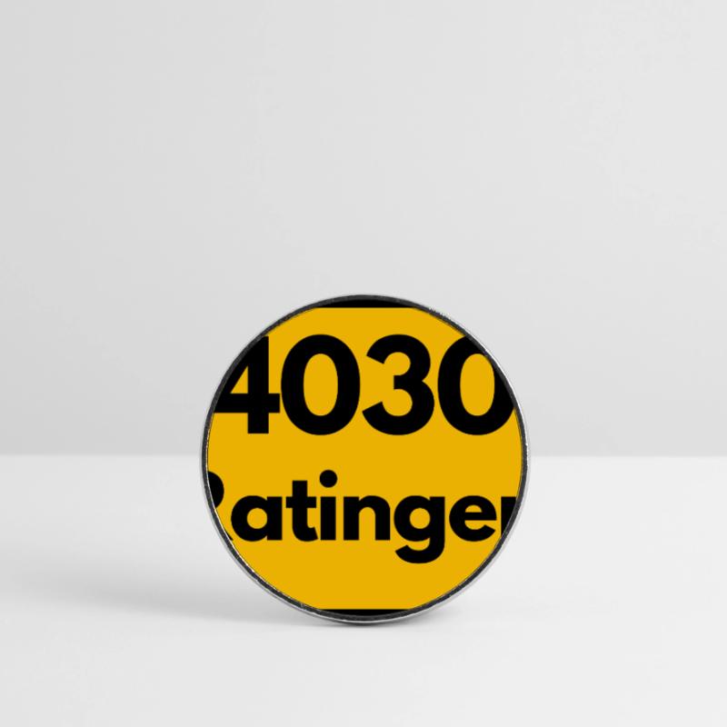 OLD POSTCODE ZIP CODE RETRO 4030 RATINGEN Round  fridge magnet