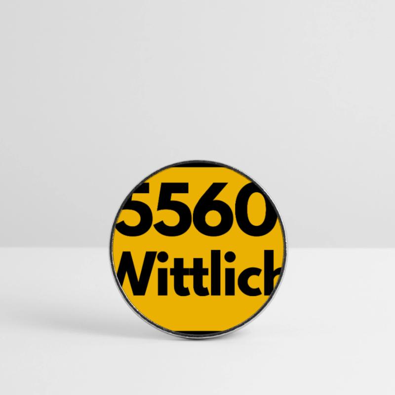 OLD POSTCODE POSTCODE RETRO 5560 WITTLICH Round  fridge magnet