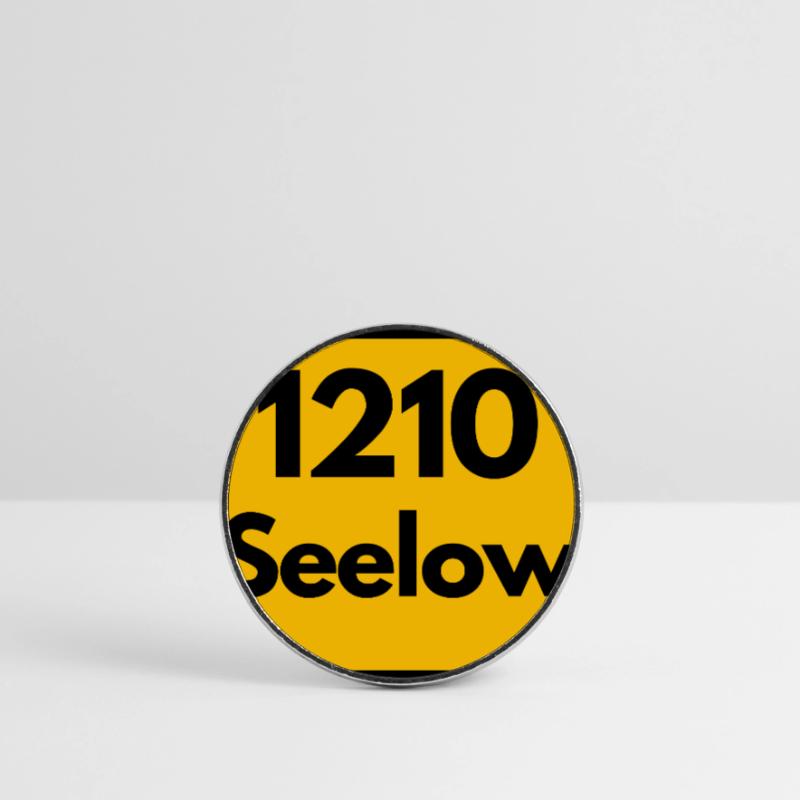 OLD POSTCODE POSTCODE RETRO 1210 SEELOW HEIMAT Round  fridge magnet
