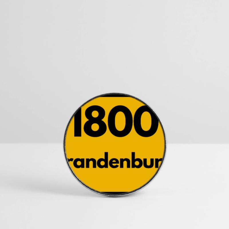 OLD POSTCODE POSTCODE 1800 BRANDENBURG AN D. HAVEL Round  fridge magnet