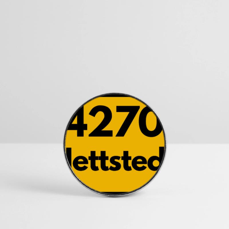 OLD POSTCODE POSTCODE 4270 HETTSTEDT HEIMATSTOLZ Round  fridge magnet
