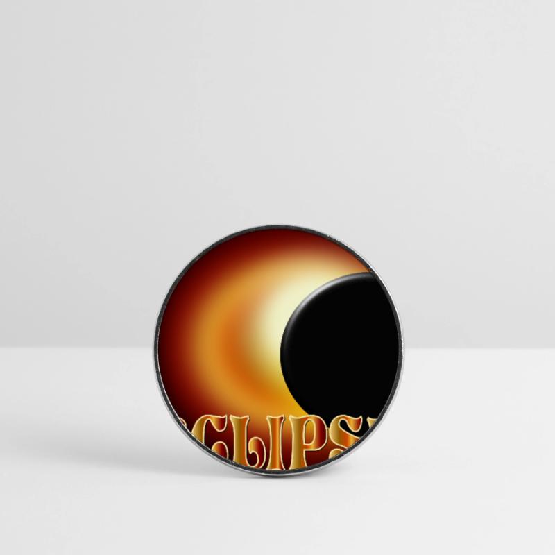 SOLAR ECLIPSE ECLIPSE ASTRONOMY Round  fridge magnet