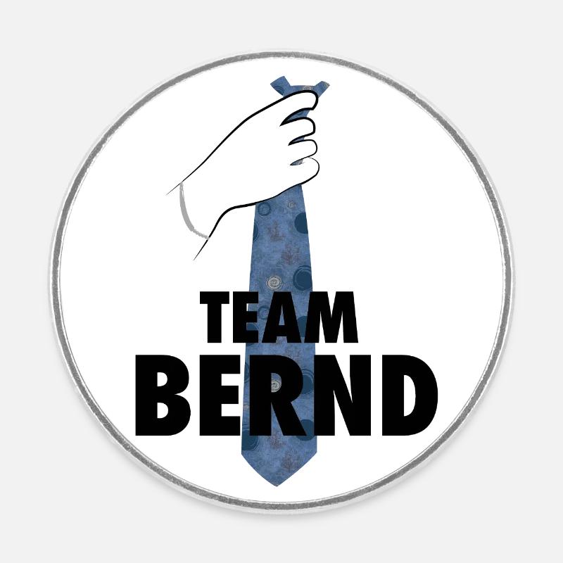 Stromberg - Team Bernd - Magnet rond - blanc
