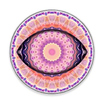 Eye of Truth - Round  fridge magnet - white - Front