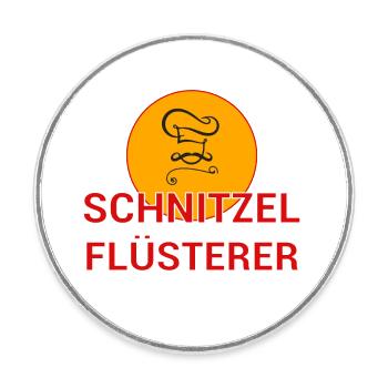 Schnitzel Whisperer Cook Cook Cook Gift - Round  fridge magnet - white - Front