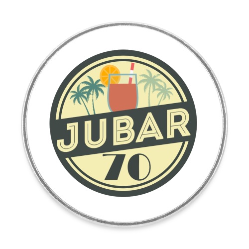 Norman Jubar Logo - Runder Kühlschrankmagnet
