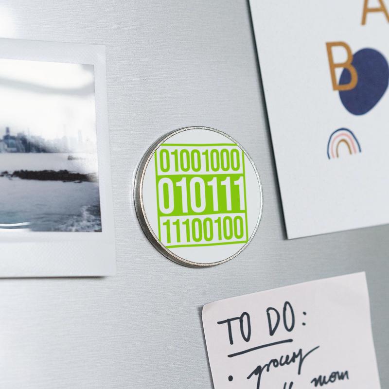 Runder Kühlschrankmagnet