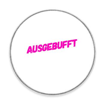ich bin schlau - Runder Kühlschrankmagnet - Weiß - Vorne