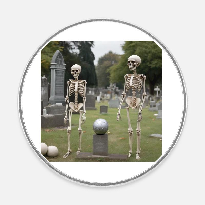 Championnat éternel - Magnet rond - blanc