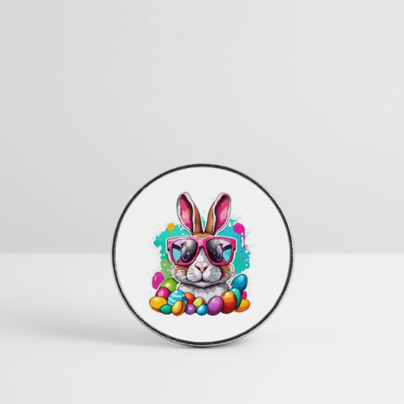 Easter Bunny / Easter / Eggs / Holidays / Easter Round  fridge magnet