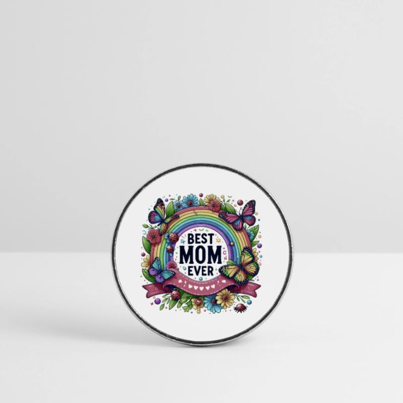 Die beste Mutter der Welt Mutter Mutter Beste Supermutter Runder Kühlschrankmagnet