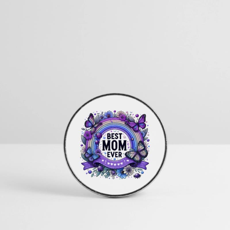 Die beste Mutter der Welt Mutter Mutter Beste Supermutter Runder Kühlschrankmagnet