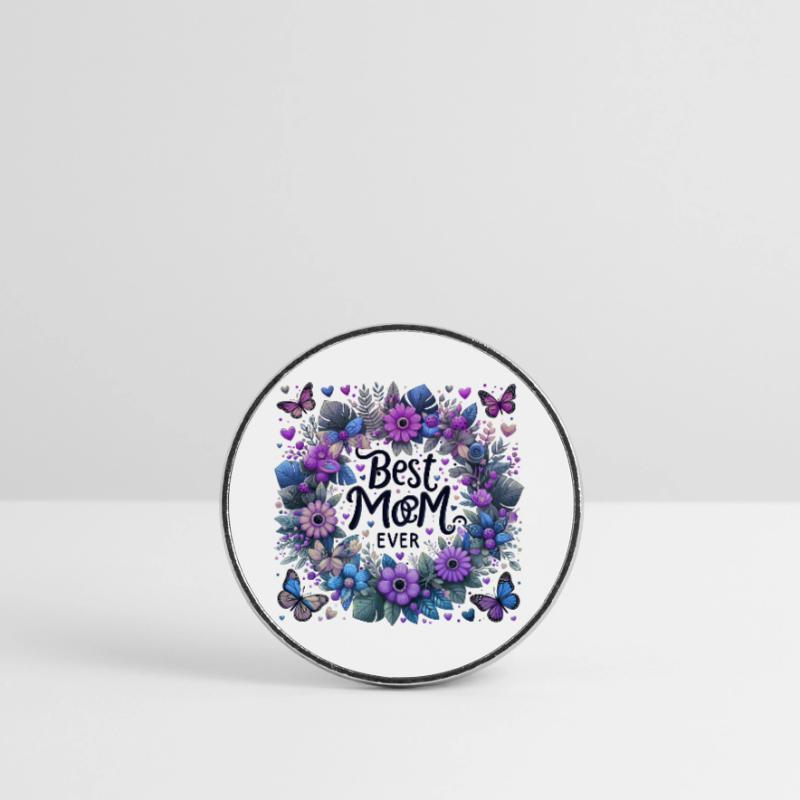 Die beste Mutter der Welt Mutter Mutter Beste Supermutter Runder Kühlschrankmagnet