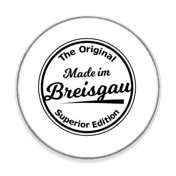 Die Breisgauer in Baden - Runder Kühlschrankmagnet - Weiß - Vorne