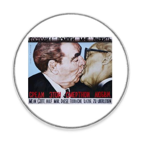Братский поцелуй — Врубель, Тимофеева | Эхо - Round  fridge magnet