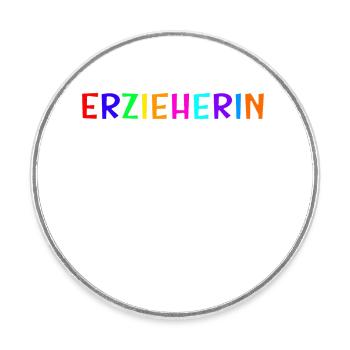 Erzieherin aus unzähligen kleinen Gründen - Runder Kühlschrankmagnet - Weiß - Vorne
