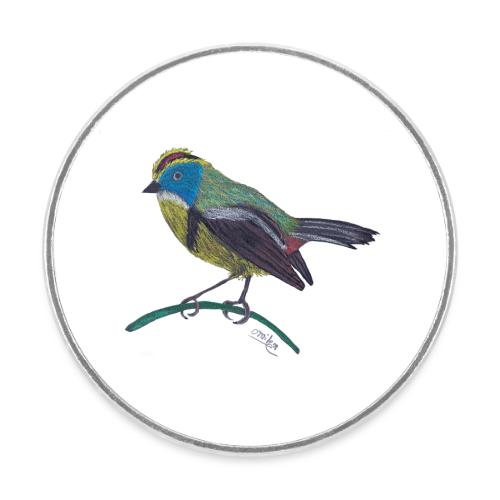 A winged rainbow - Round  fridge magnet