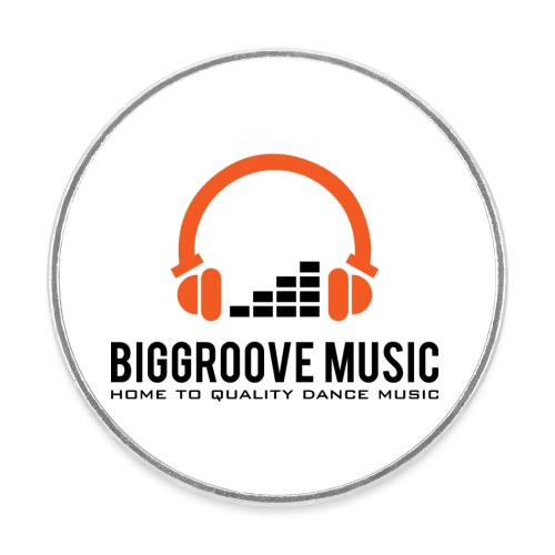 Biggroove Music - Round  fridge magnet