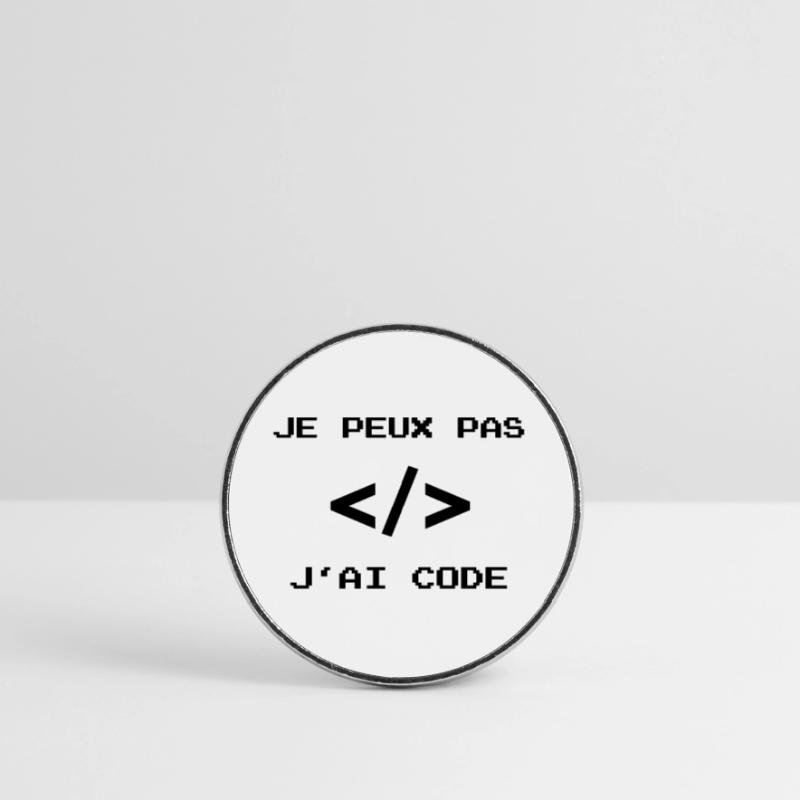 je peux pas j ai code développeur javascript dev Magnet rond